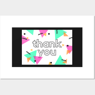 Thank You Card Posters and Art